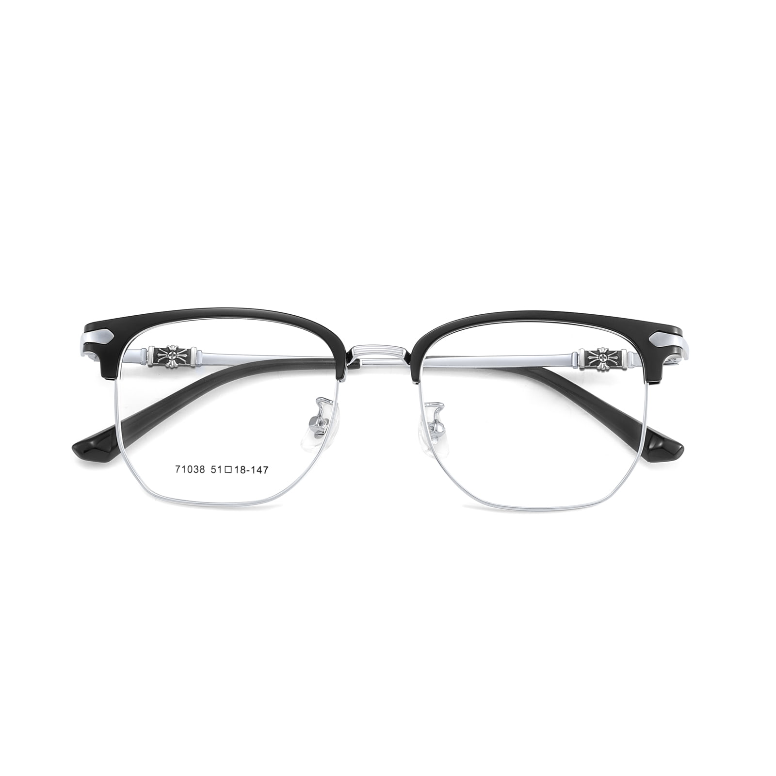 71038 Casual Anti-Eye Fatigue Alloy Glasses