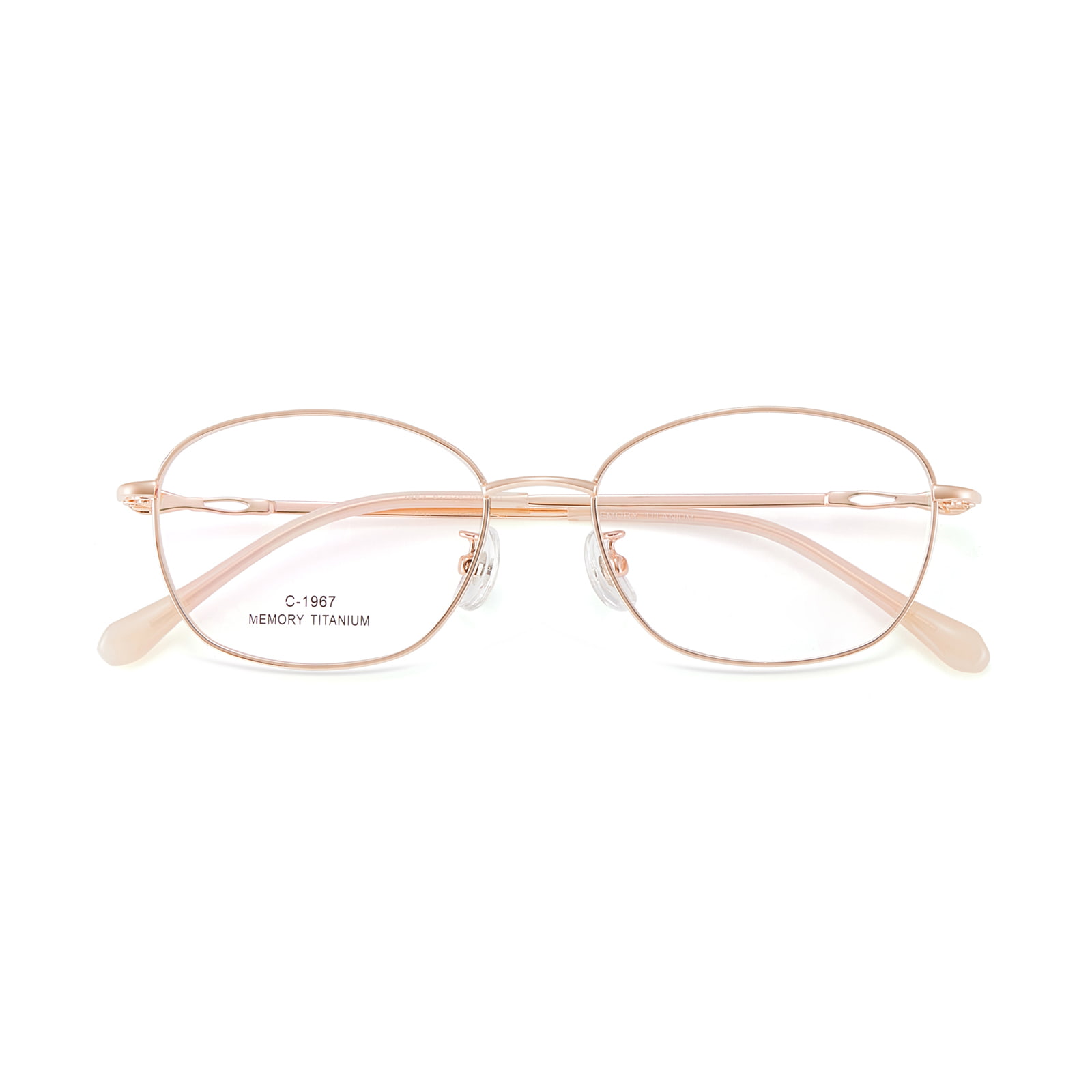 1967 Araw-araw na Bow Design Alloy Glasses