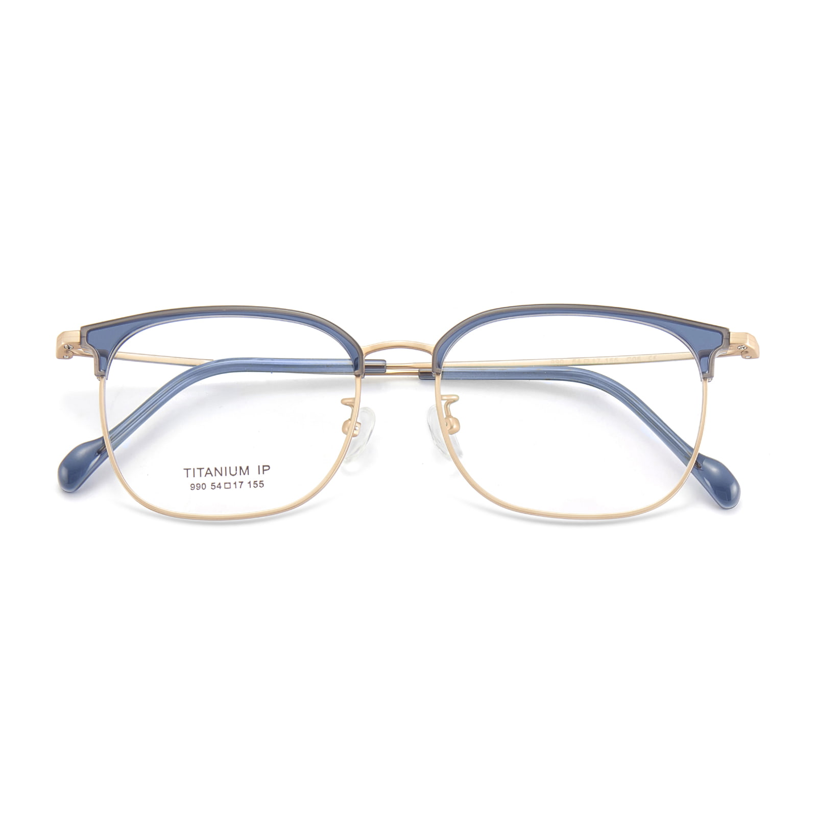 990 Eyebrow Frame Commuting Pawis-Resistant Pure Titanium Salamin