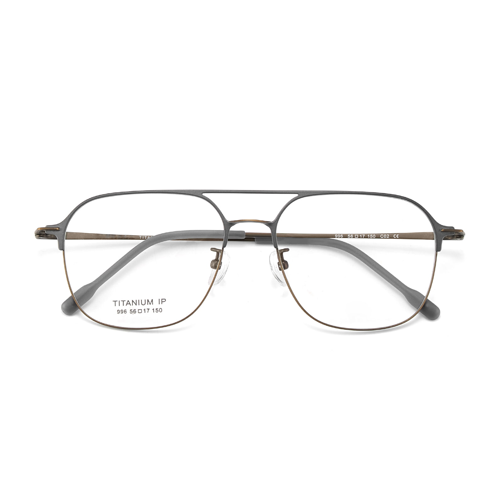 996 Double Beam One-Piece Pure Titanium Salamin