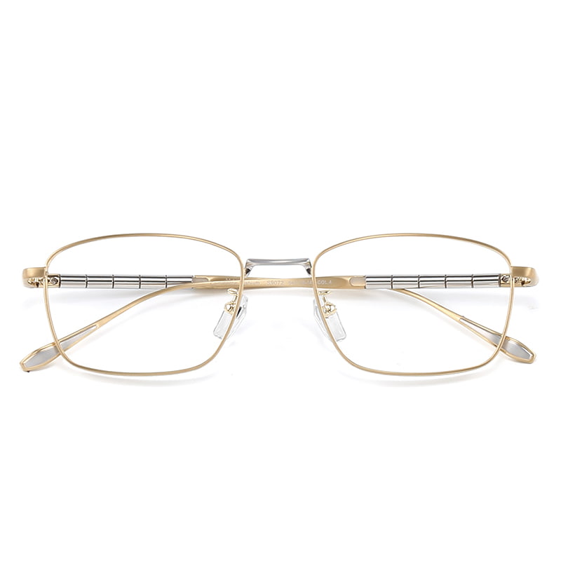 S9072 Round Bamboo Elite Pure Titanium Salamin