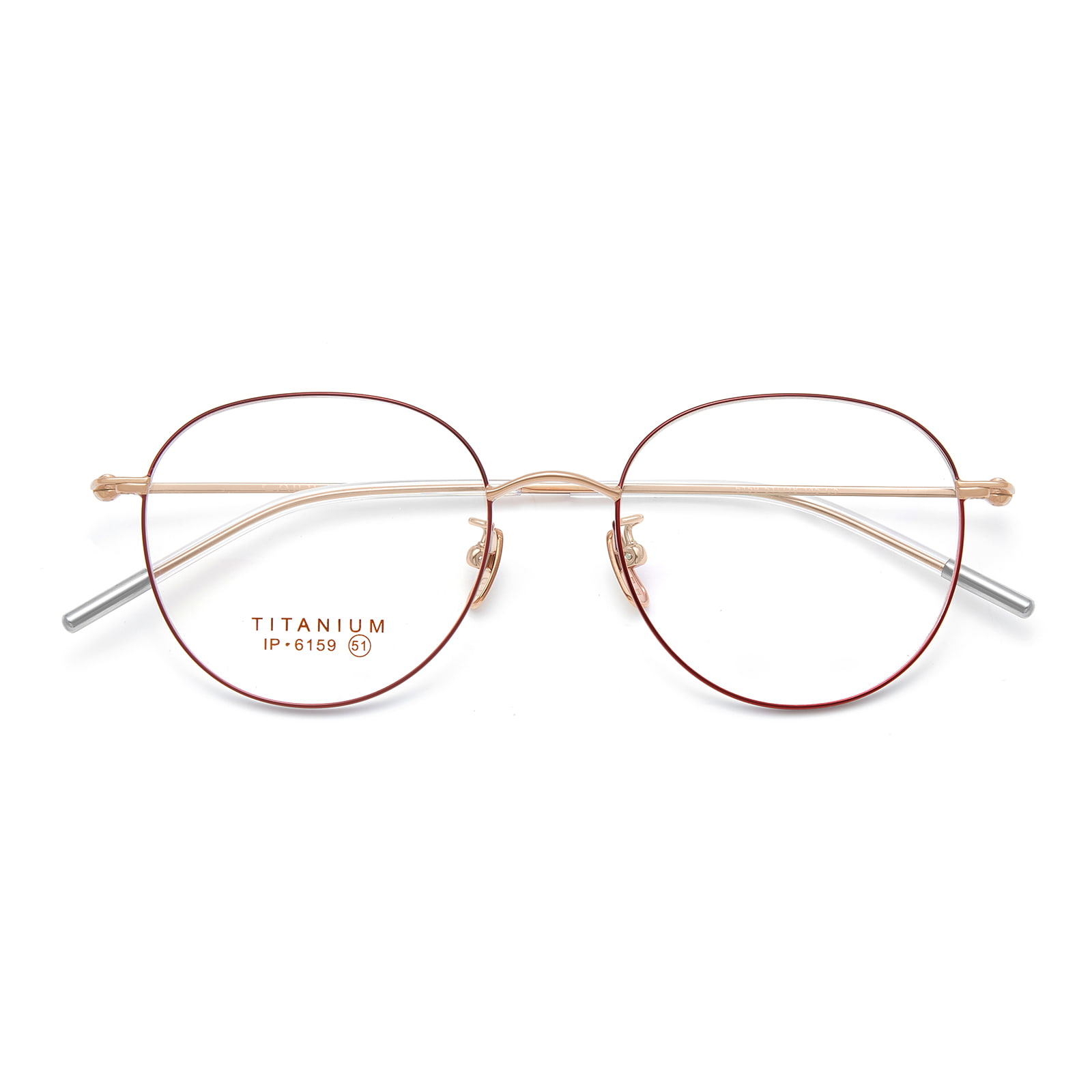 6159 Oval Fine Titanium Salamin