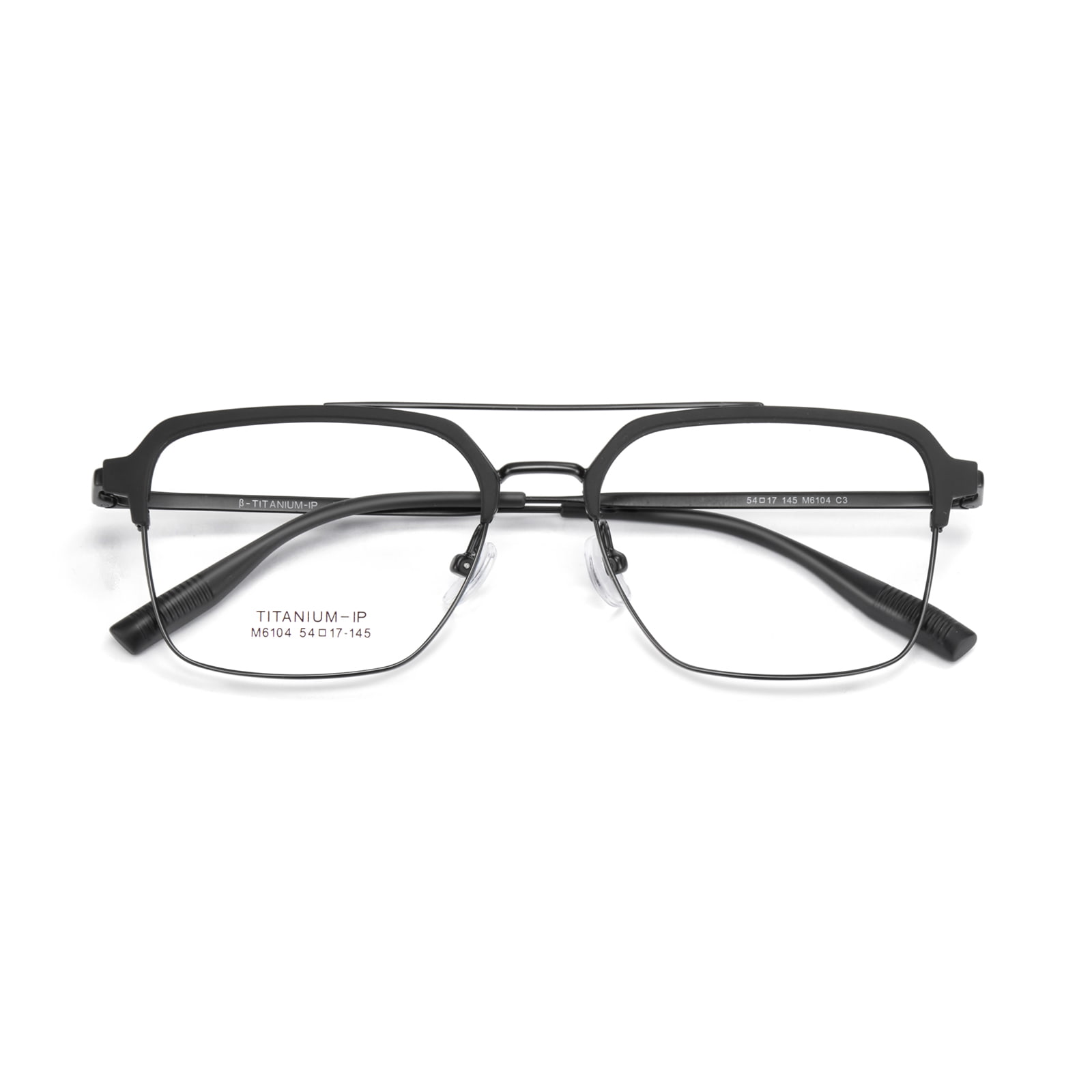 M6104 Double Beam Non-Fading Glossy β Titanium Salamin