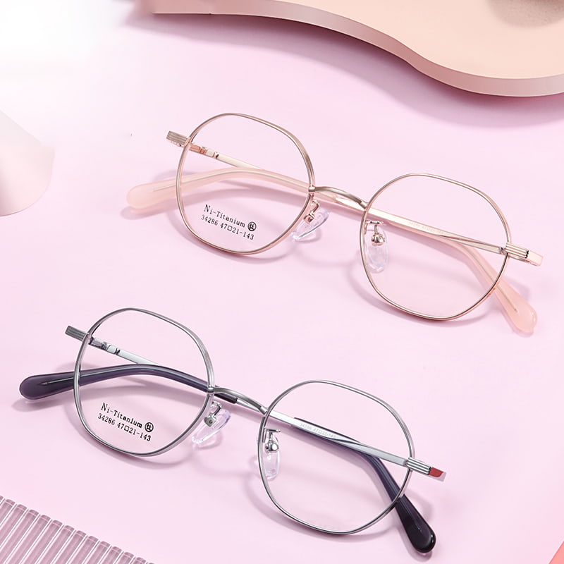 34286 Casual Polygonal Alloy na Salamin