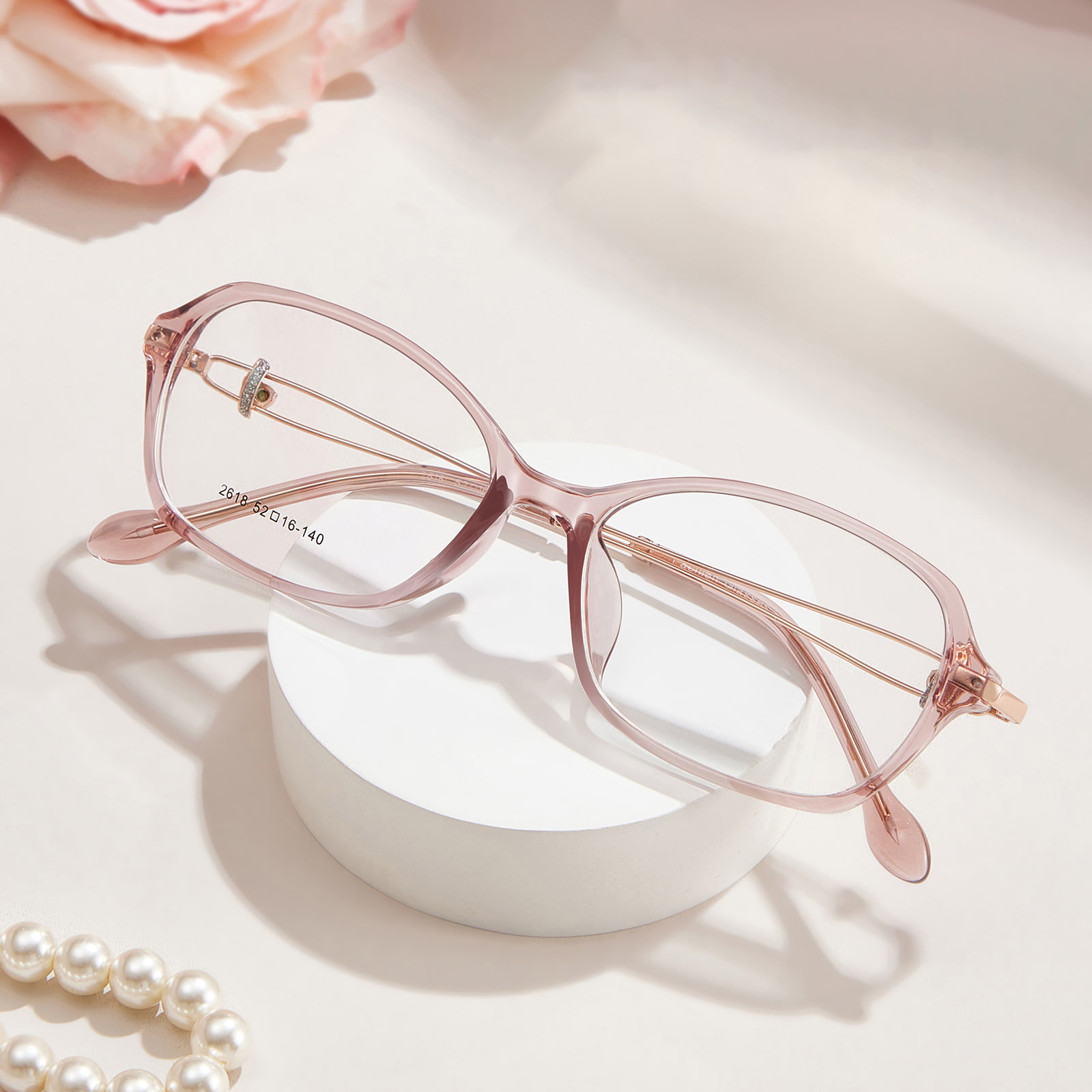 2618 Elegant Polygon TR90 Salamin