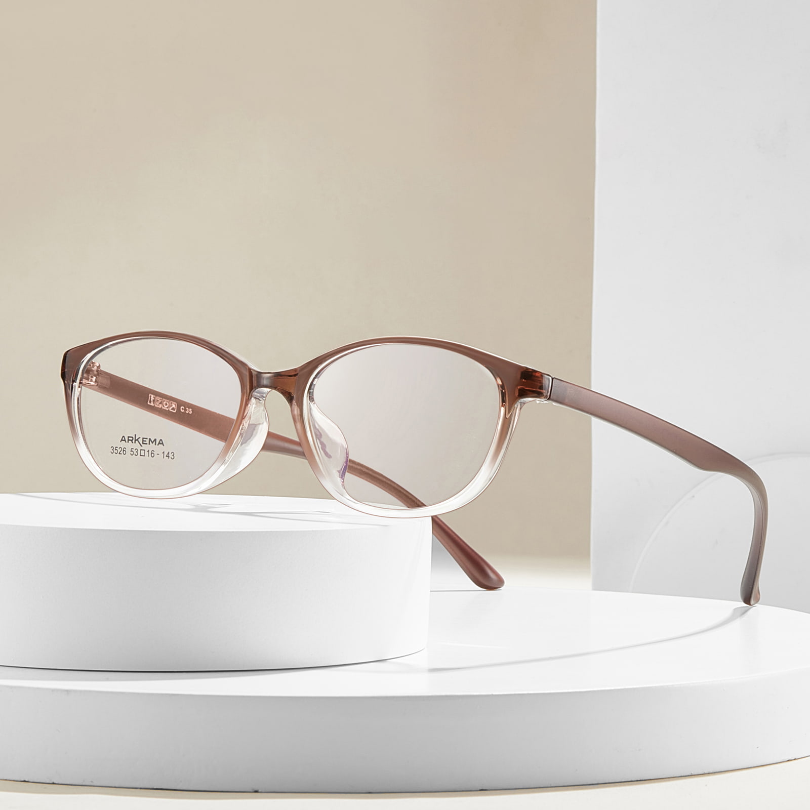 Ang 3526 Cat-Eye Frame ay Kasya sa TR90 na Salamin