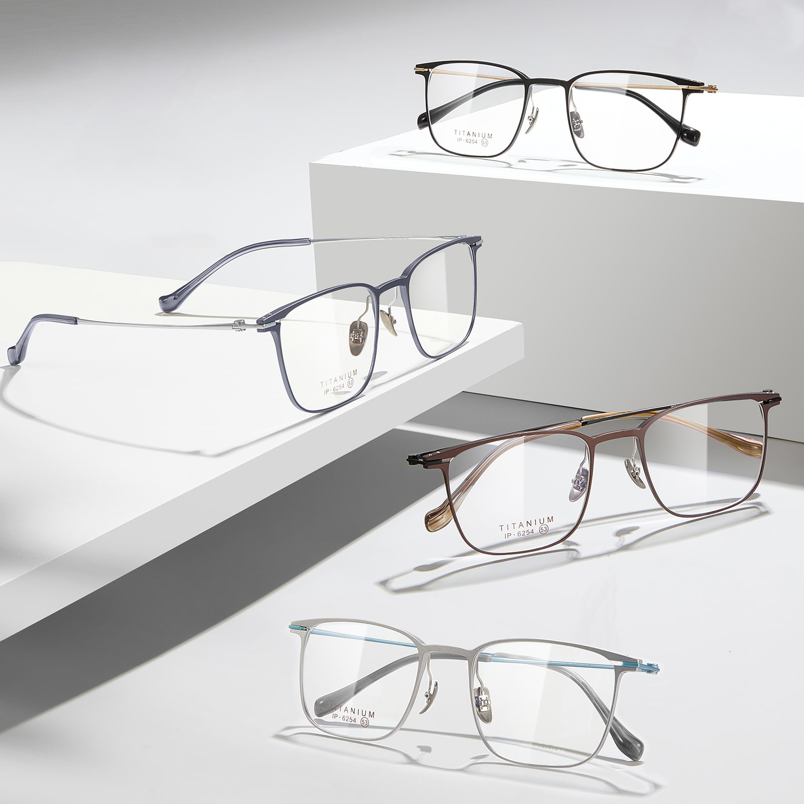 6254 Seamless Durable Pure Titanium Glasses