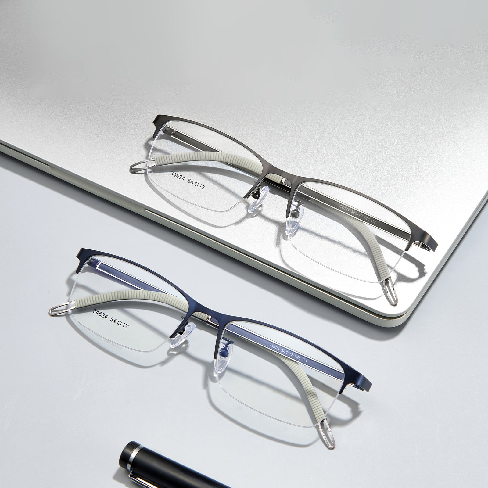 34624 Nordic Reading Auxiliary Alloy Glasses