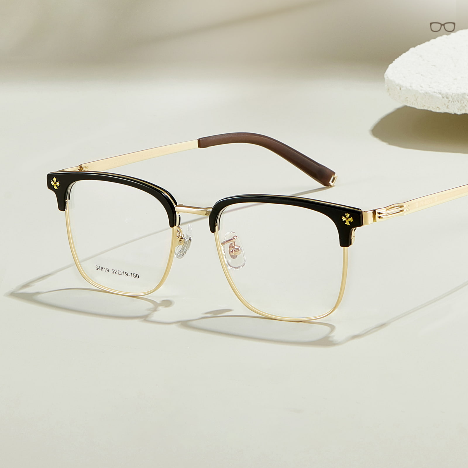 34819 Light Luxury High Elastic Bio Steel Alloy na Salamin
