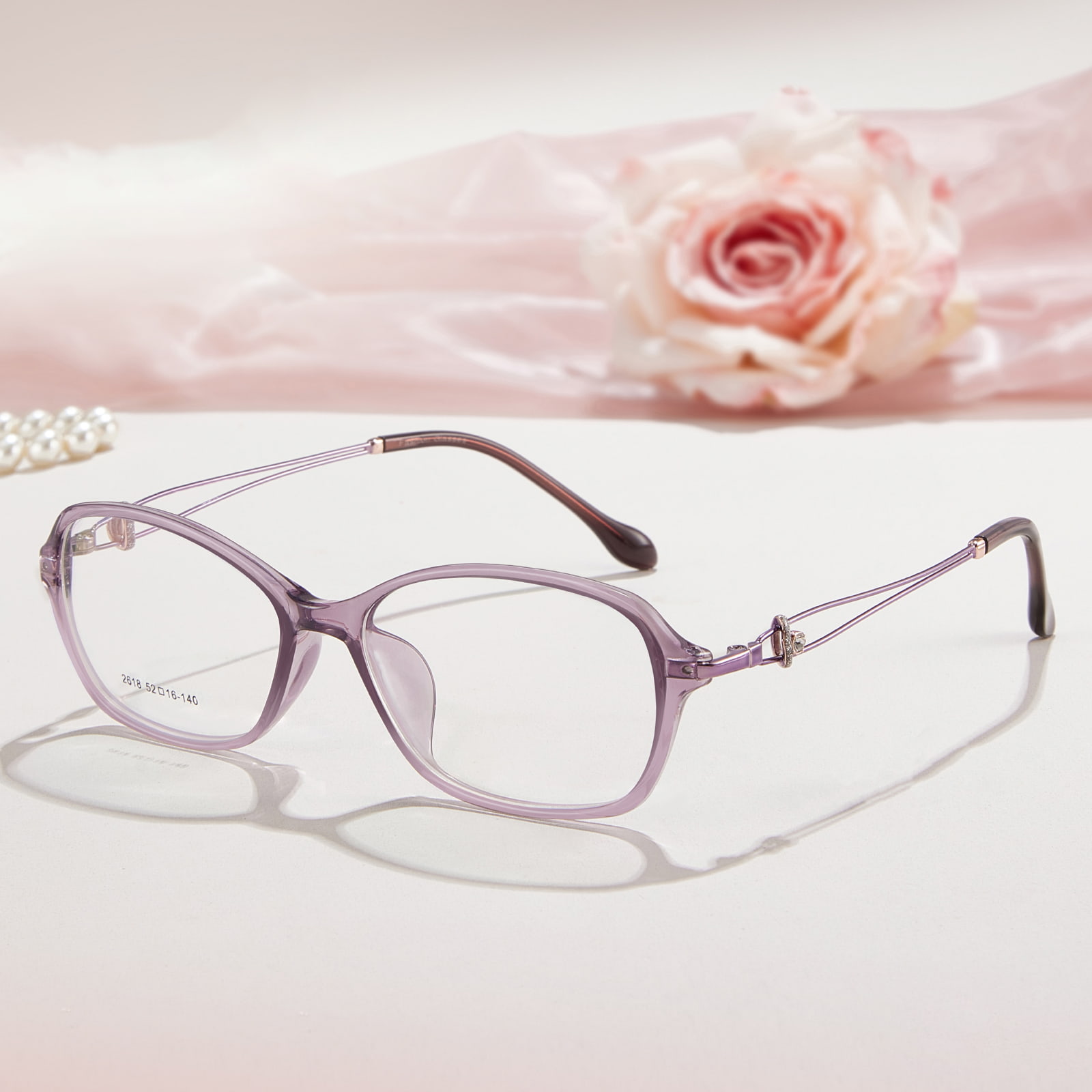 2618 Elegant Polygon TR90 Salamin