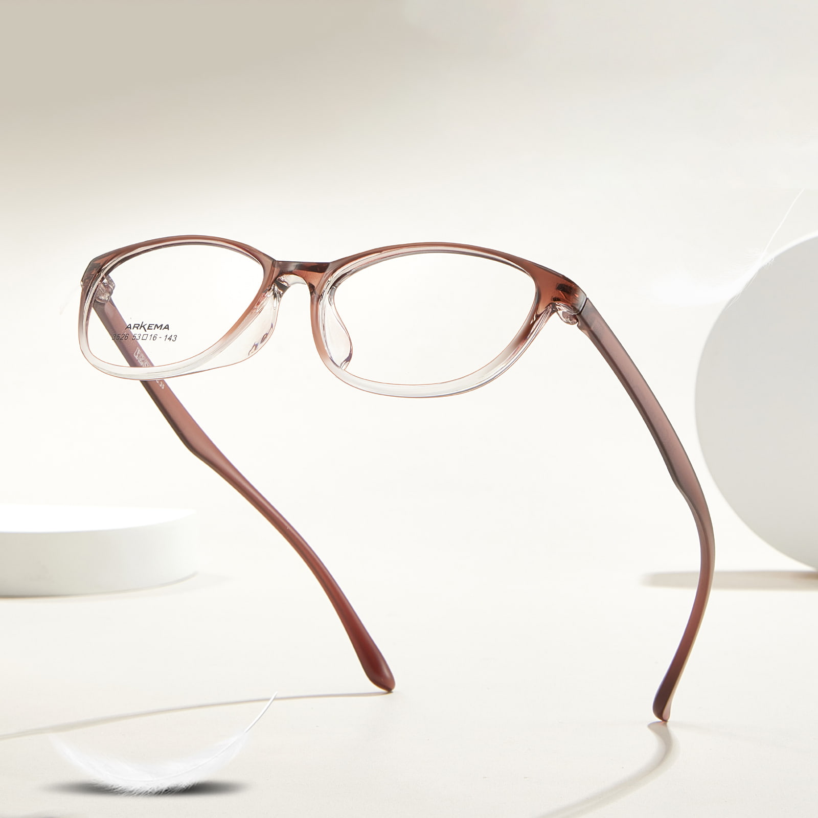 Ang 3526 Cat-Eye Frame ay Kasya sa TR90 na Salamin