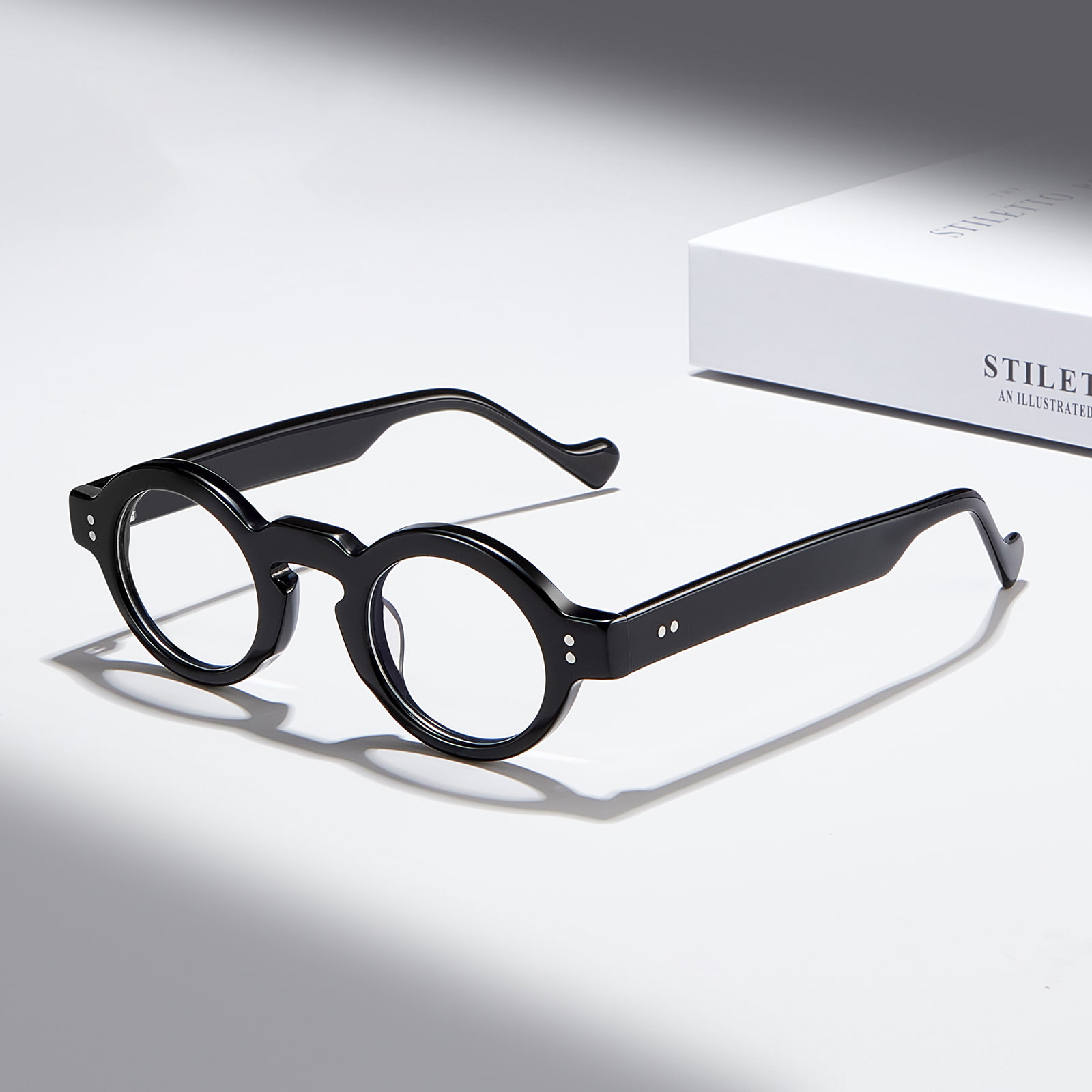 RD29010 Matibay na Pagbabasa ng Matapang na Acetate Glasses