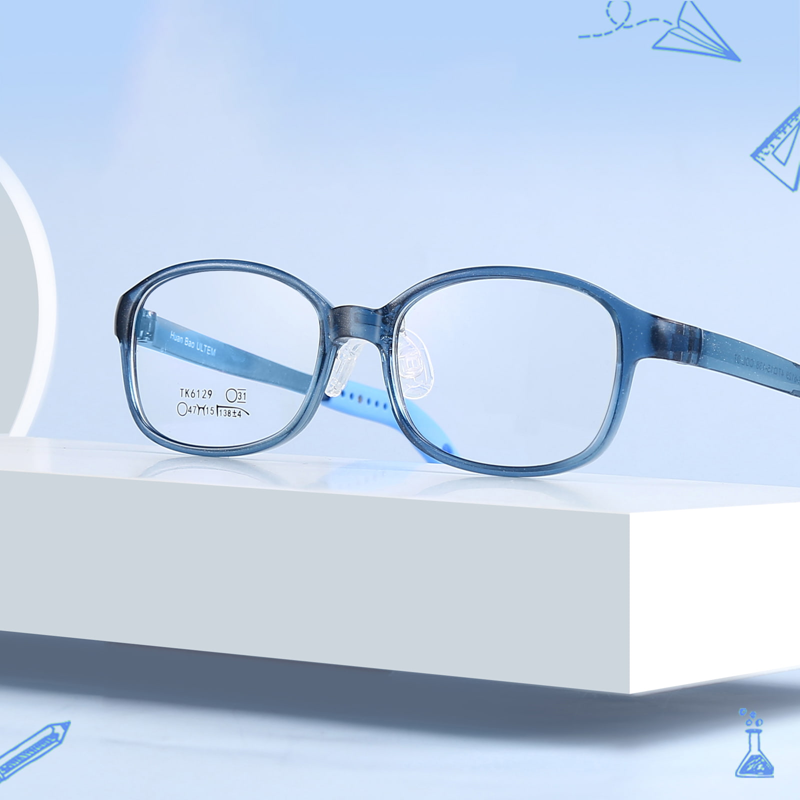 TK6129 Skin-Friendly, Non-Slip at Adjustable Pambata Salamin