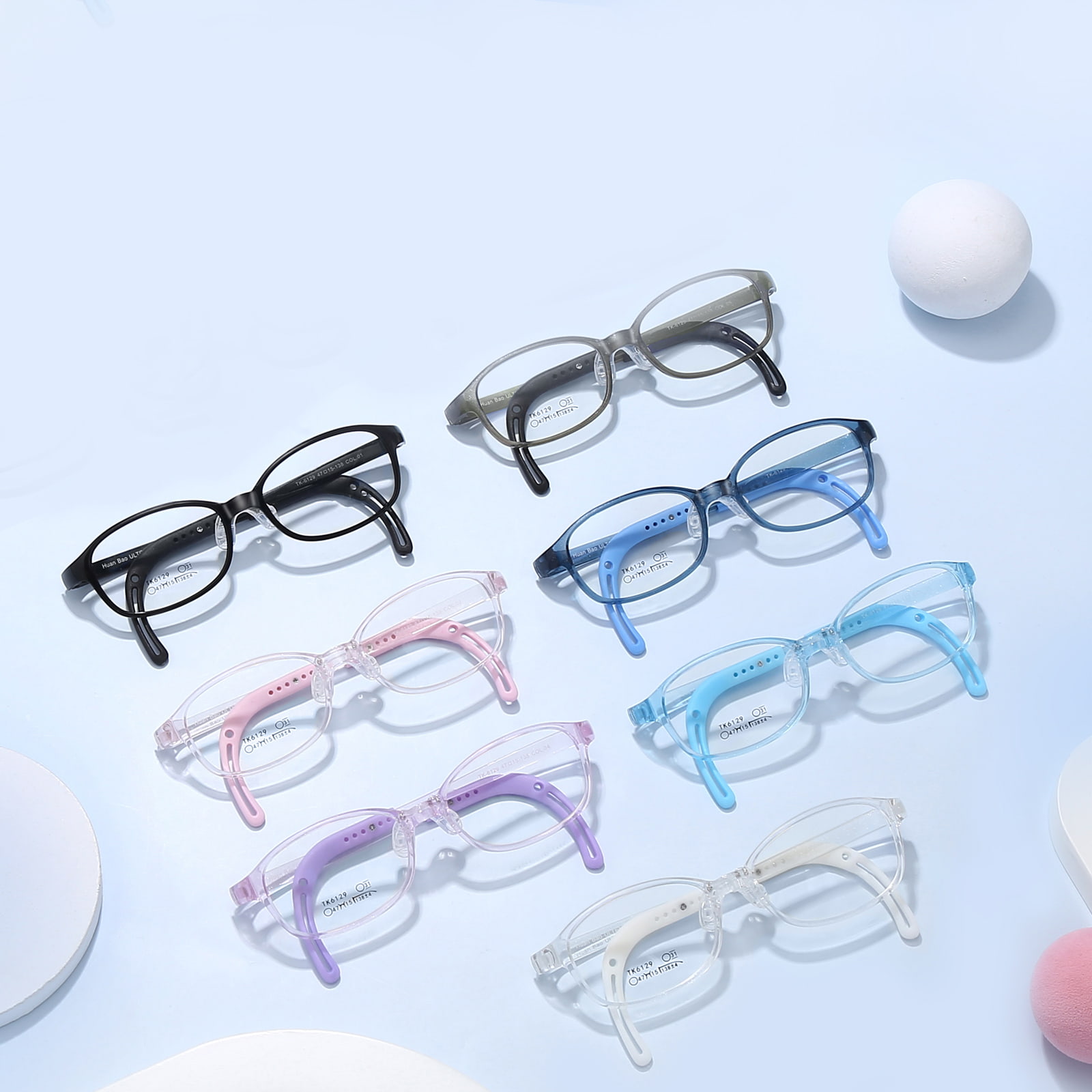 TK6129 Skin-Friendly, Non-Slip at Adjustable Pambata Salamin