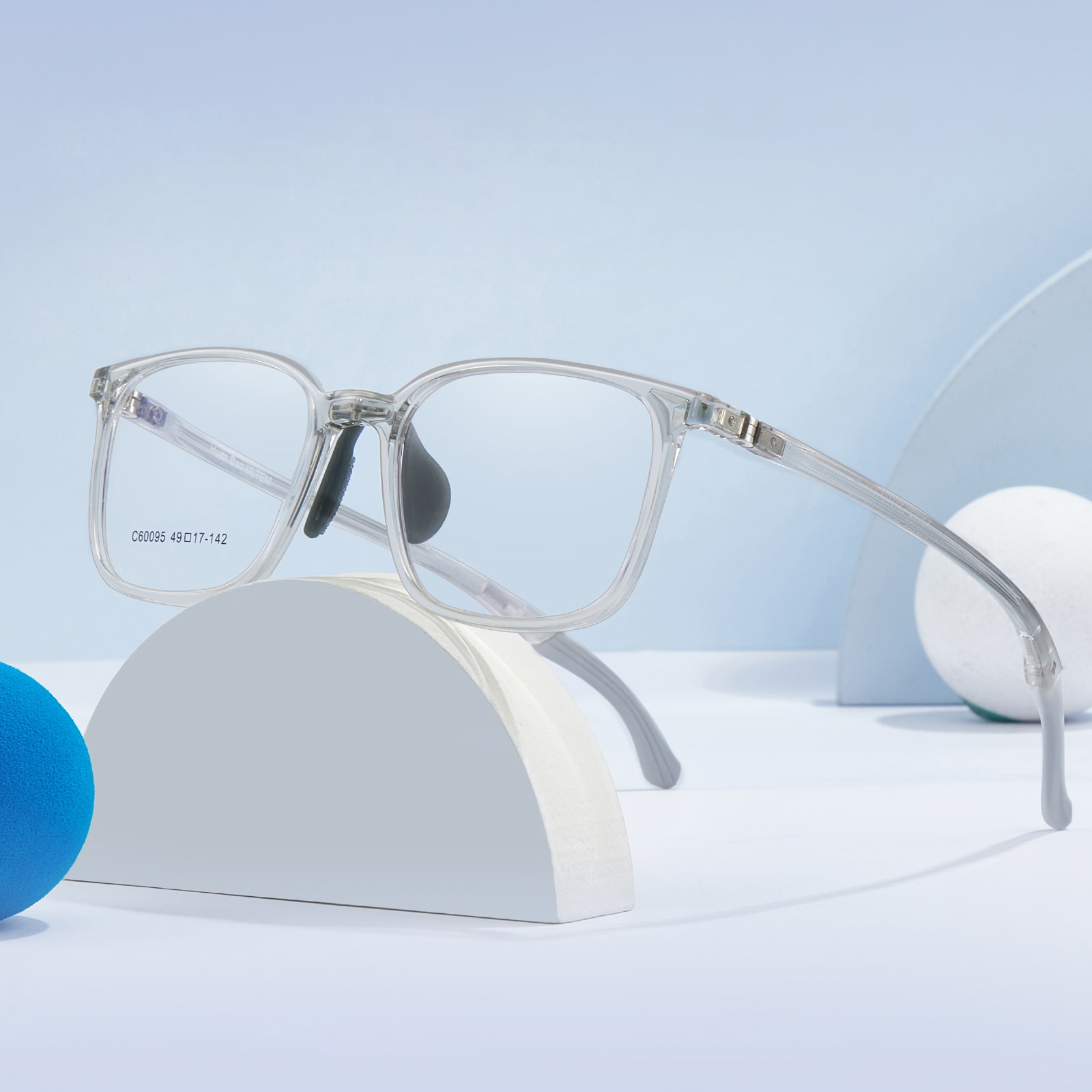 60095 Wear-Resistant Four Angle Adjustable Sports Glasses