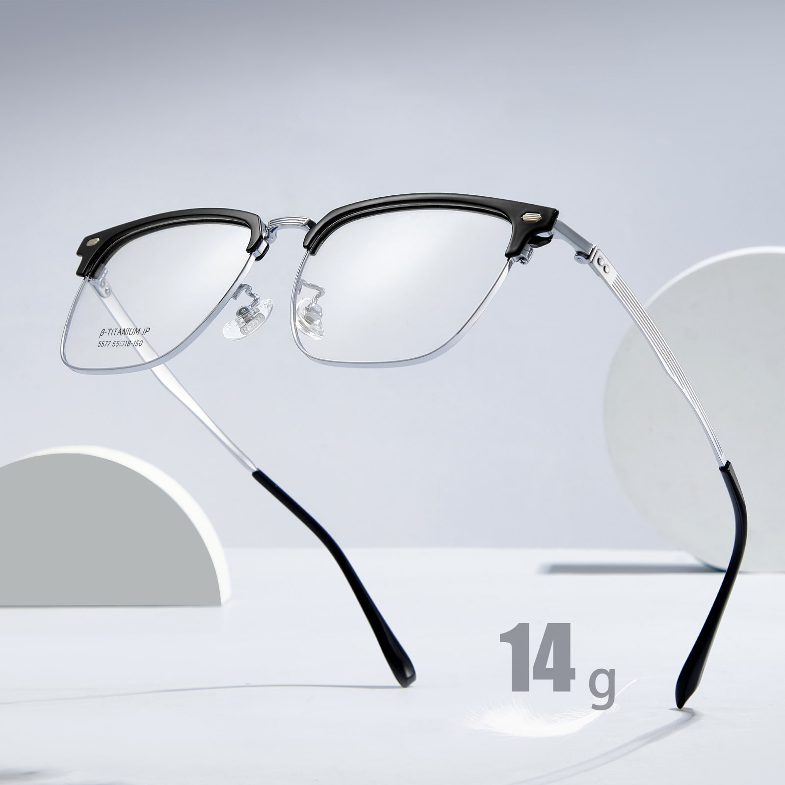 5577 Portable Driving Eyebrow Holder 3 In 1 Magnetic Sunglasses