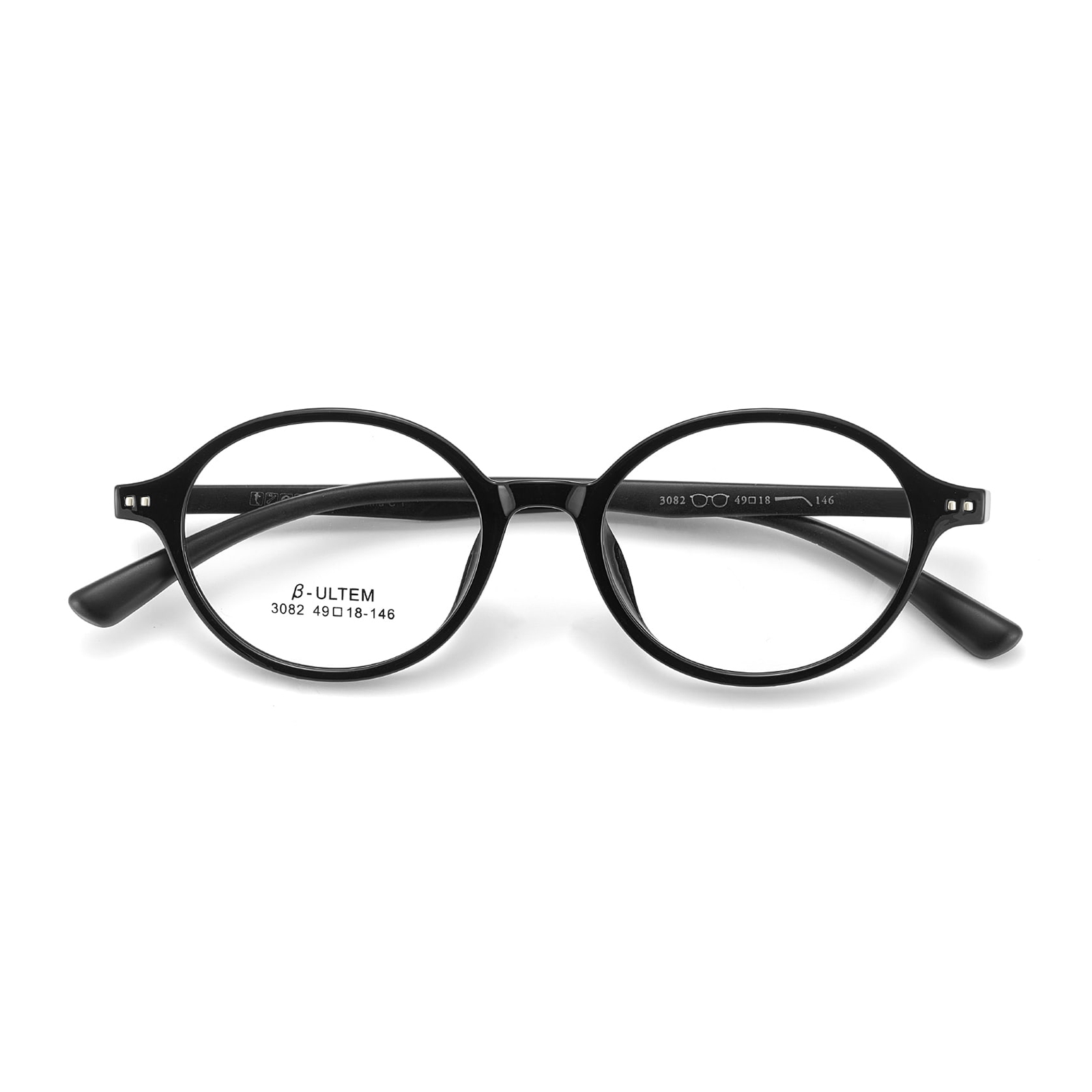 3082 Oval Frame na Walang Stress TR90 na Salamin
